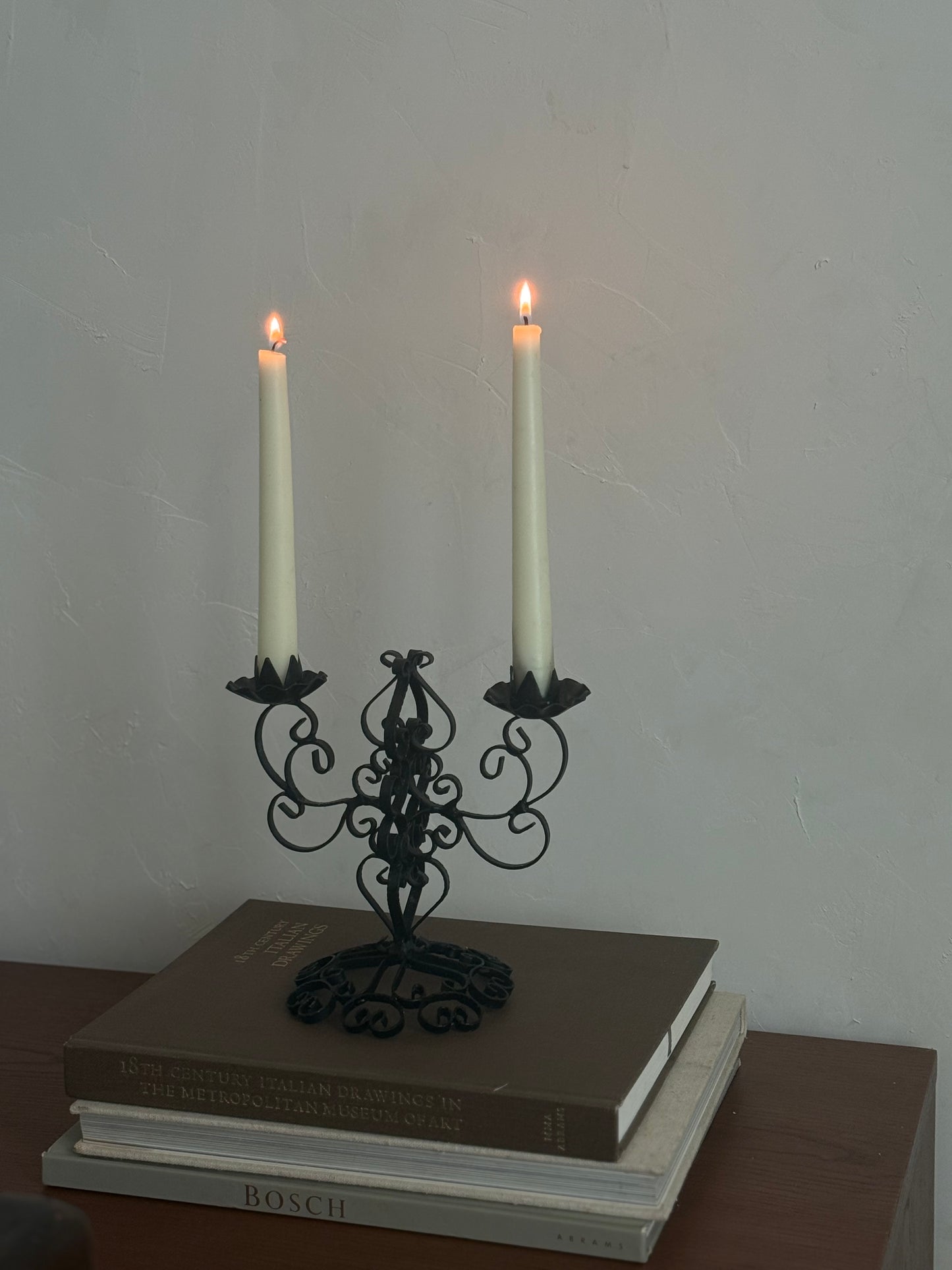 Spanish Iron Candelabra