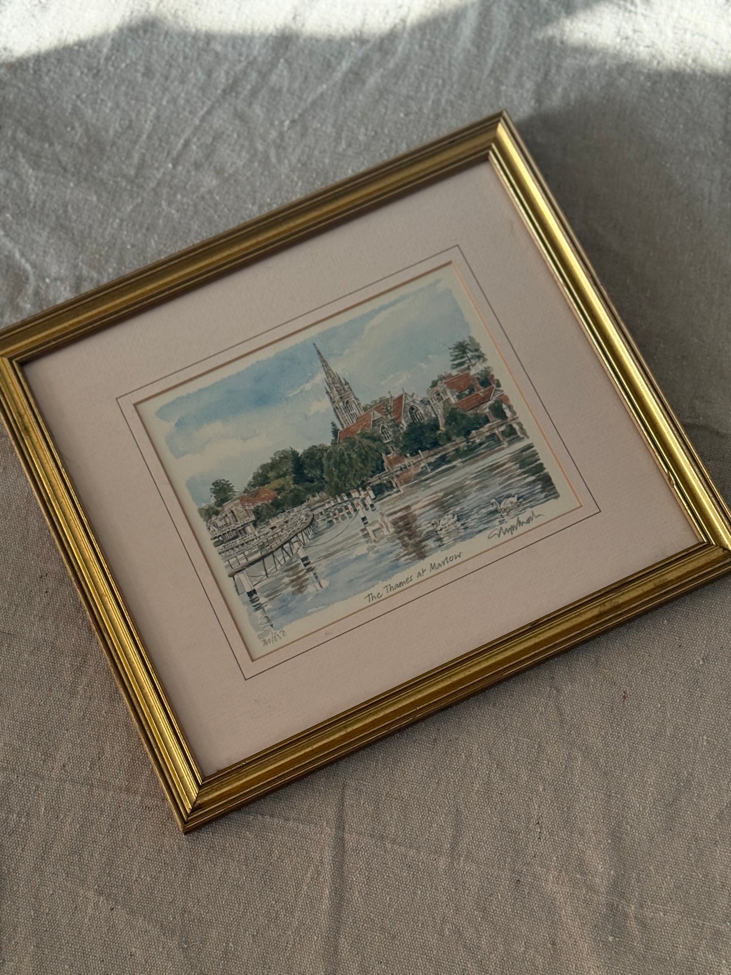 Britain Landscape Watercolor