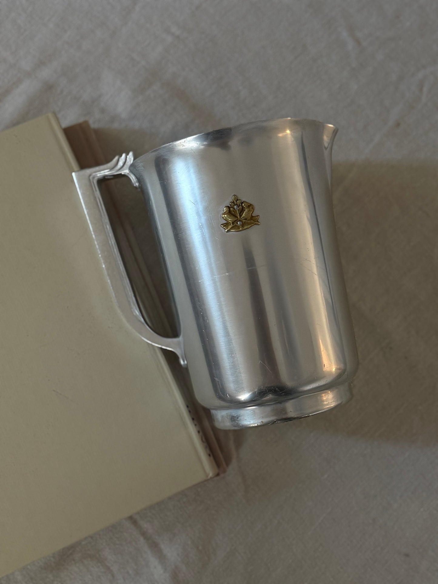 Art Deco Aluminum Pitcher