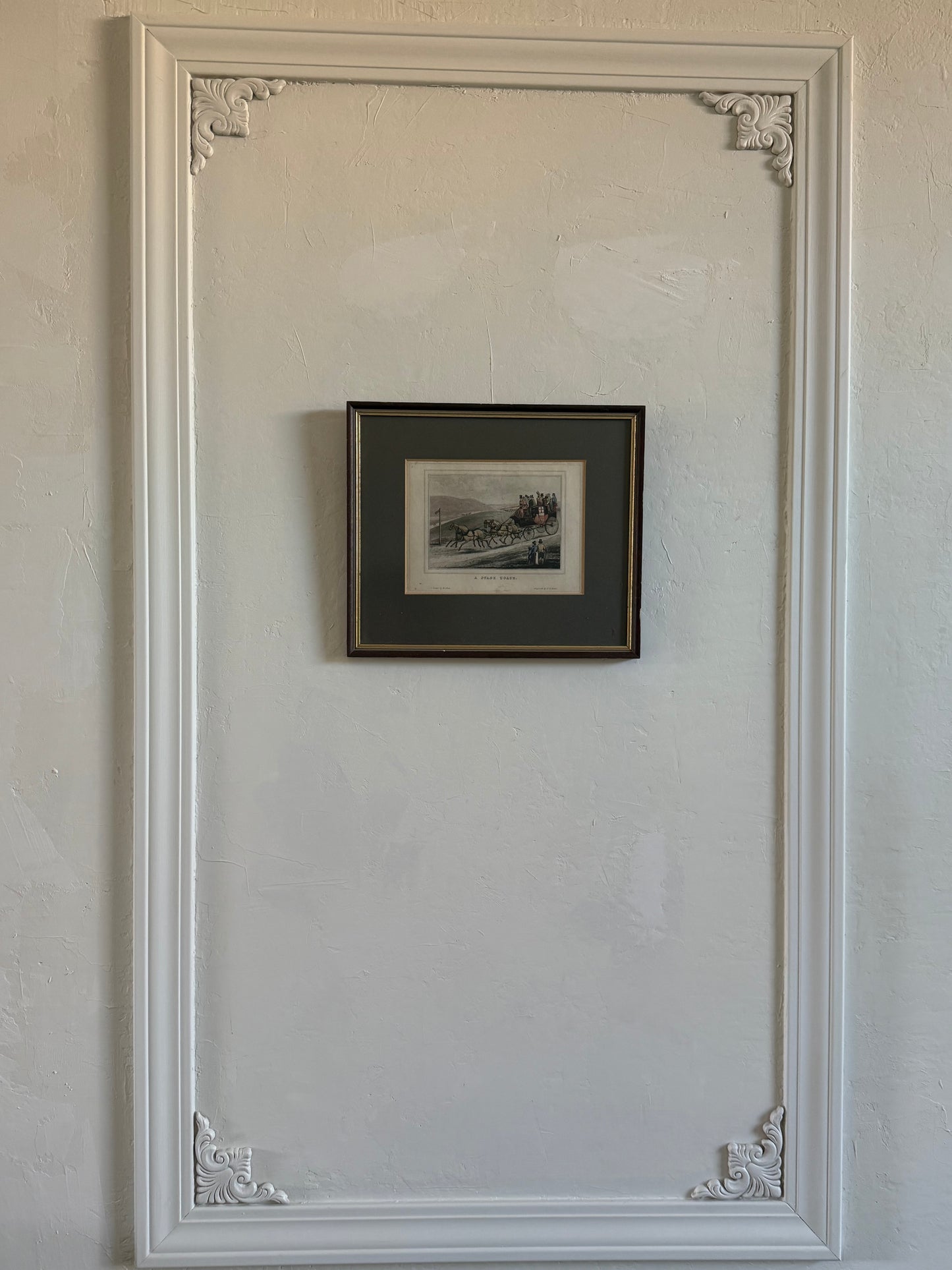 Stagecoach Framed Lithograph