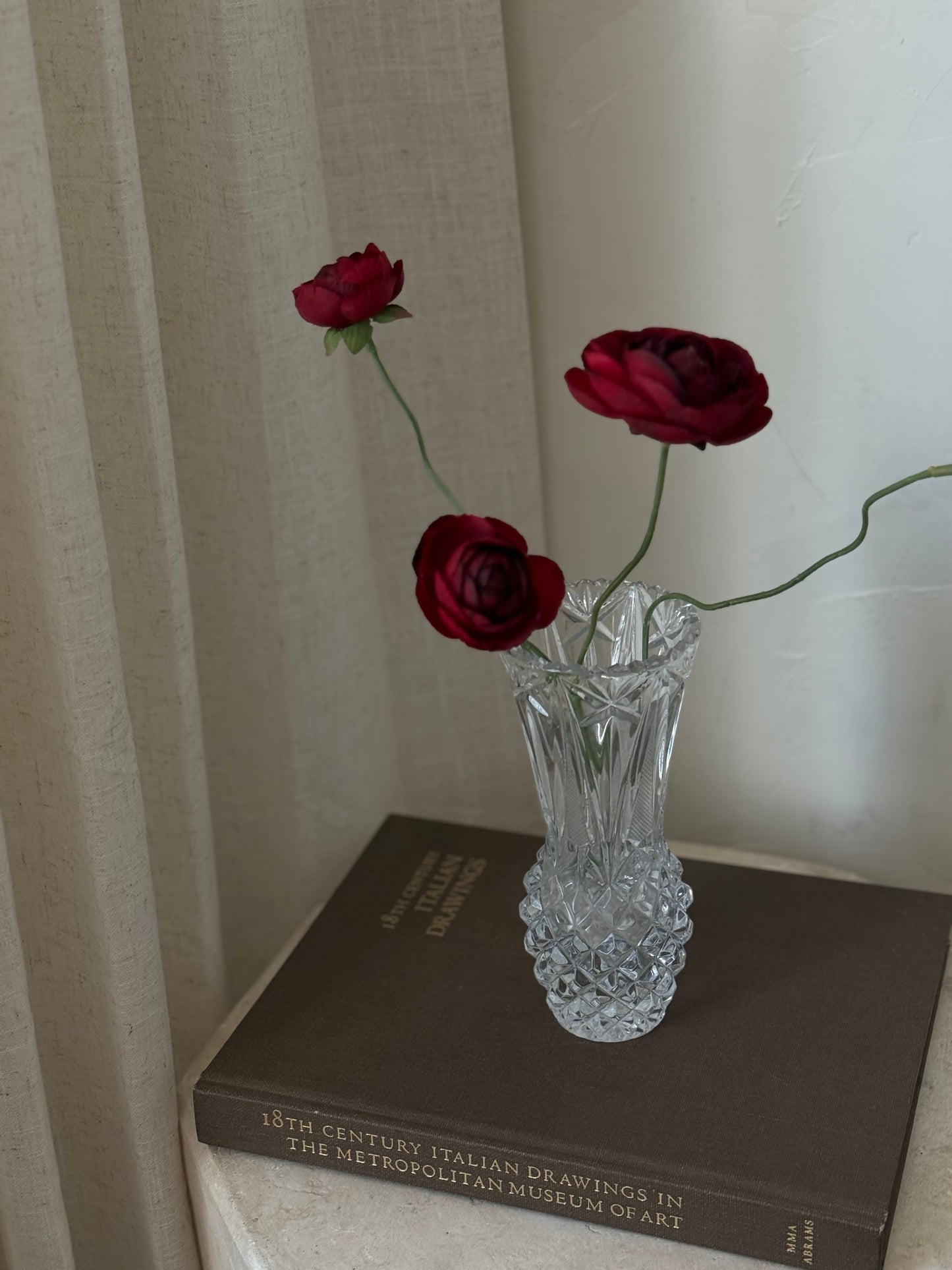 Small Crystal Vase