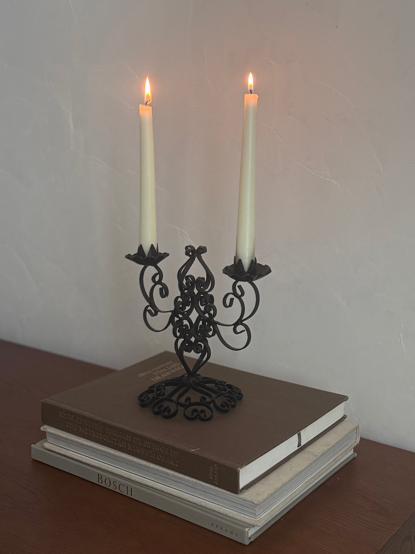 Spanish Iron Candelabra
