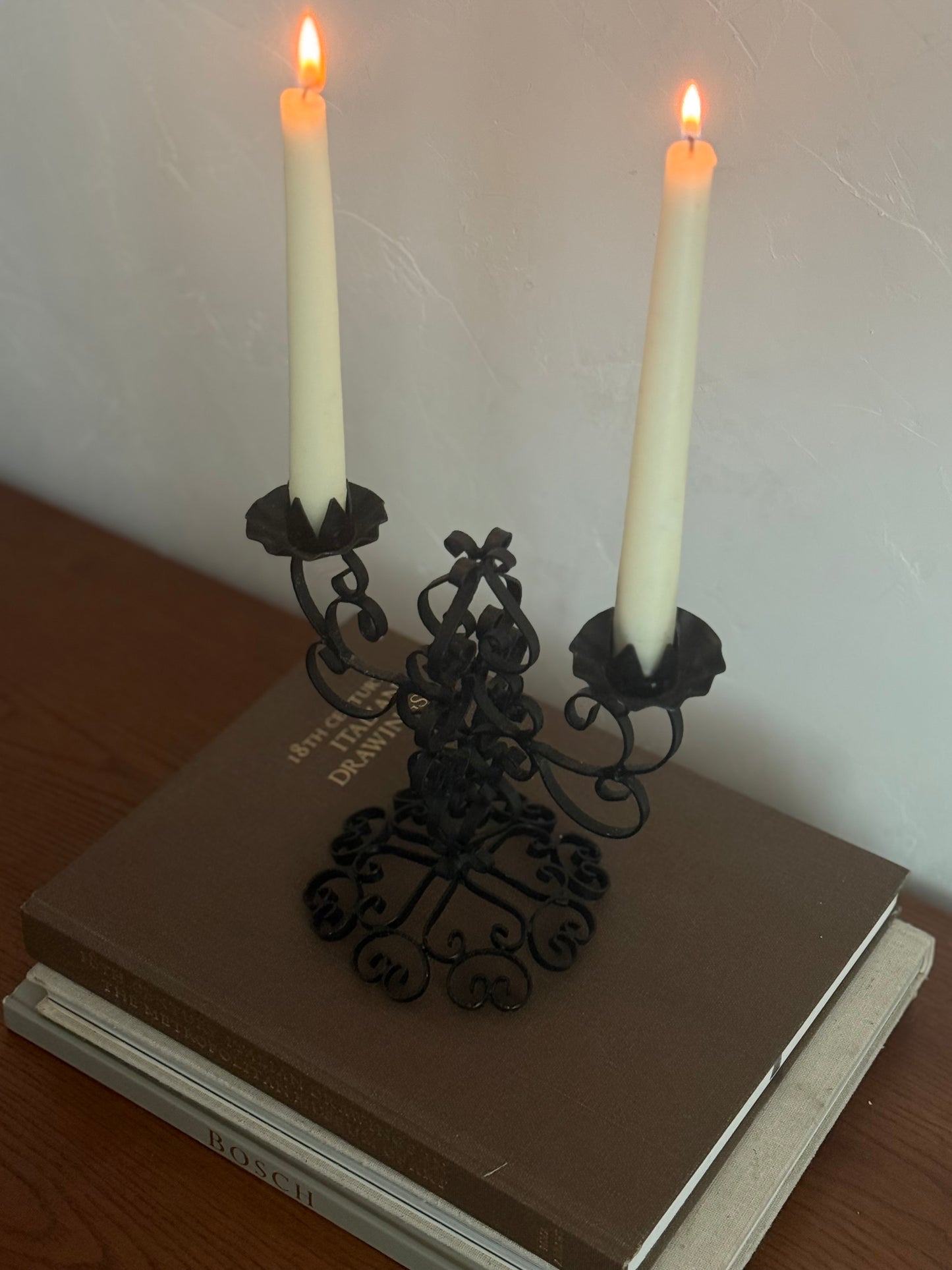 Spanish Iron Candelabra