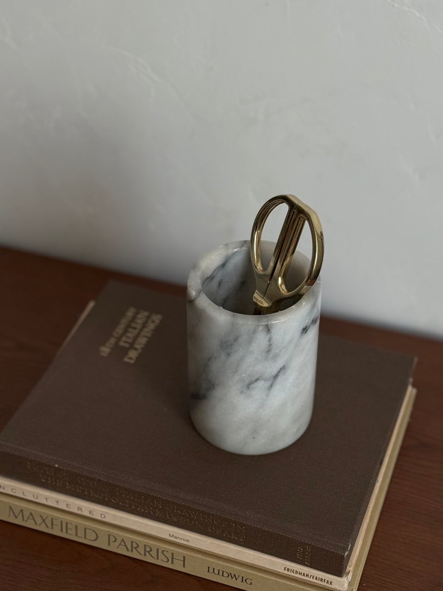 Vintage Marble Canister