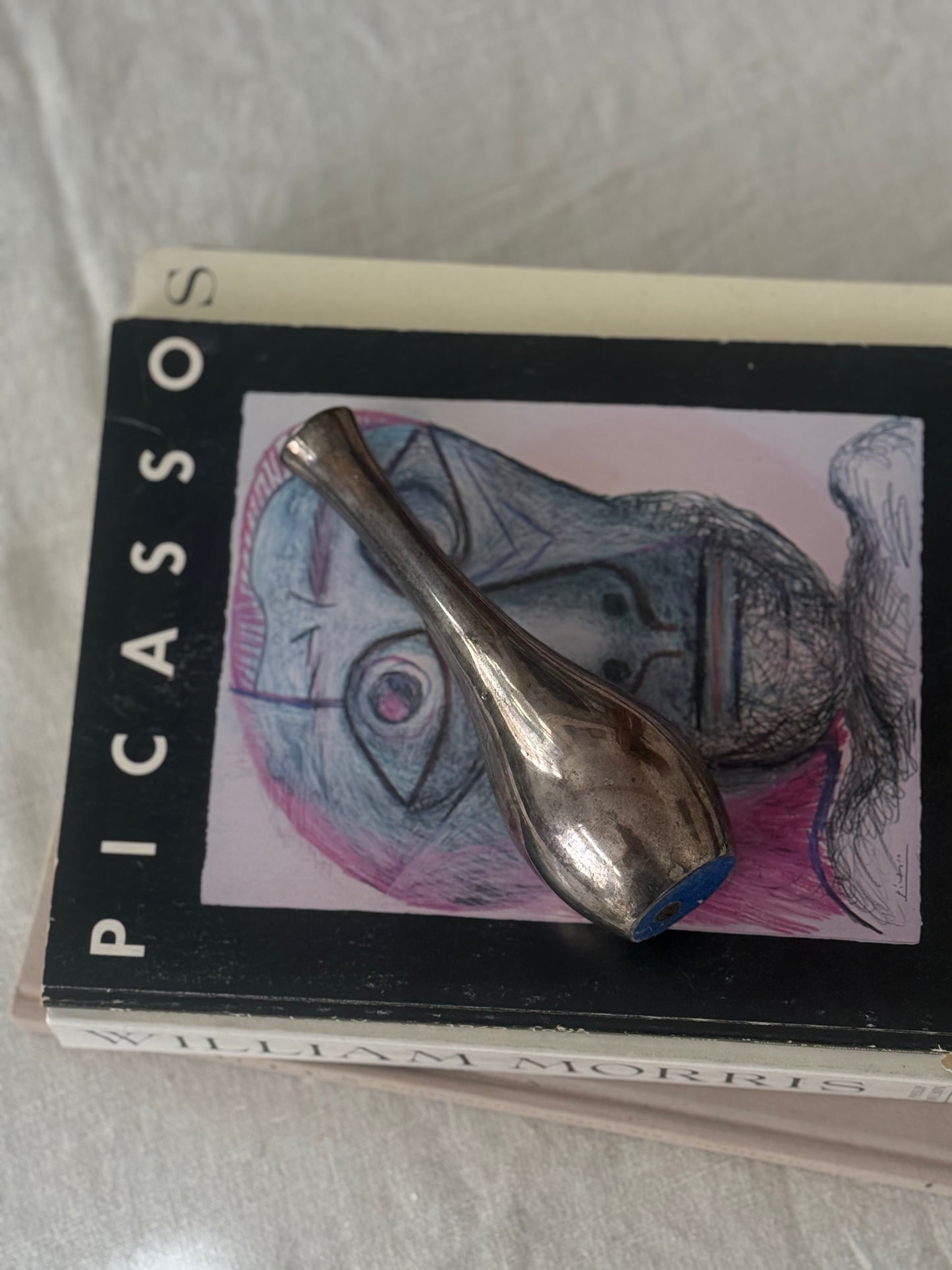 Chrome Bud Vase