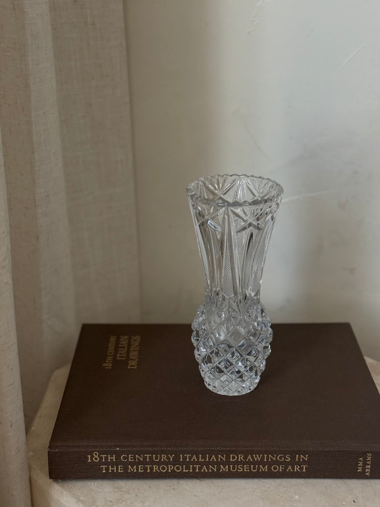 Small Crystal Vase