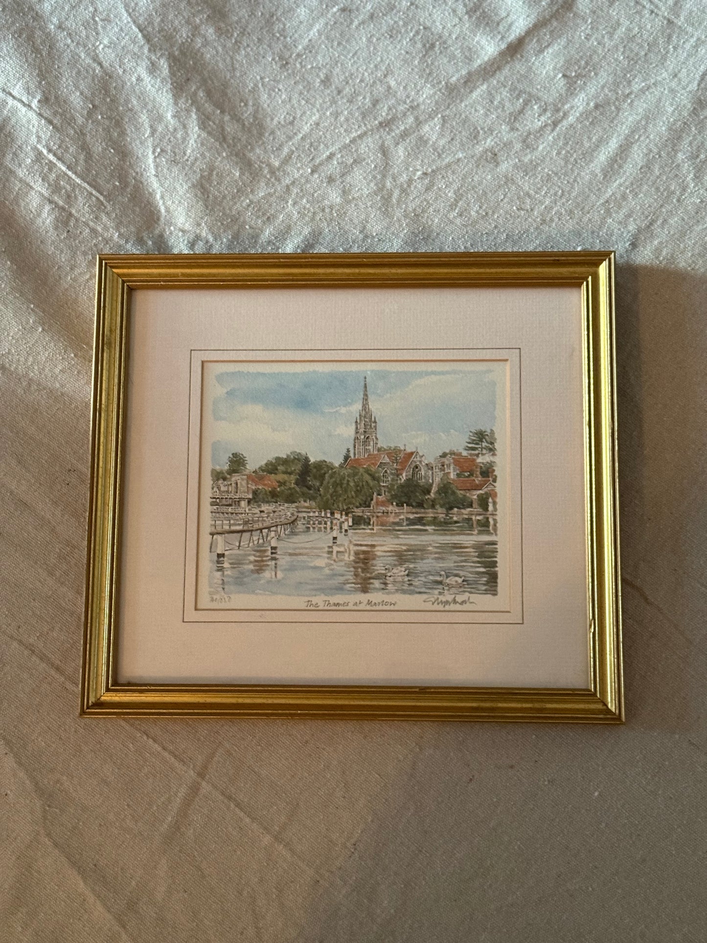 Britain Landscape Watercolor