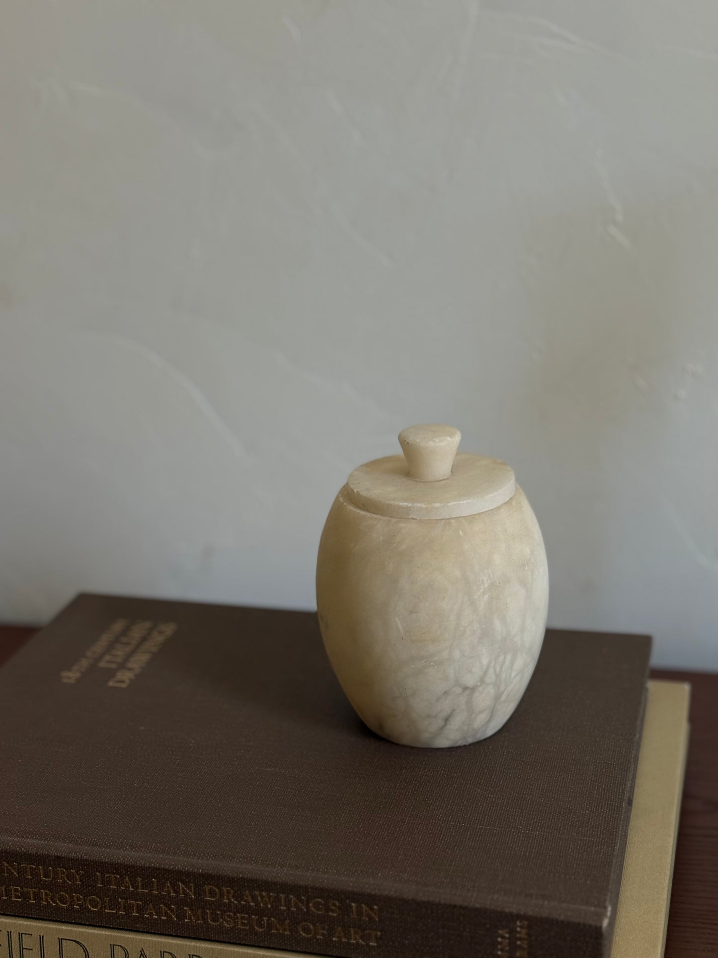 Alabaster Canister