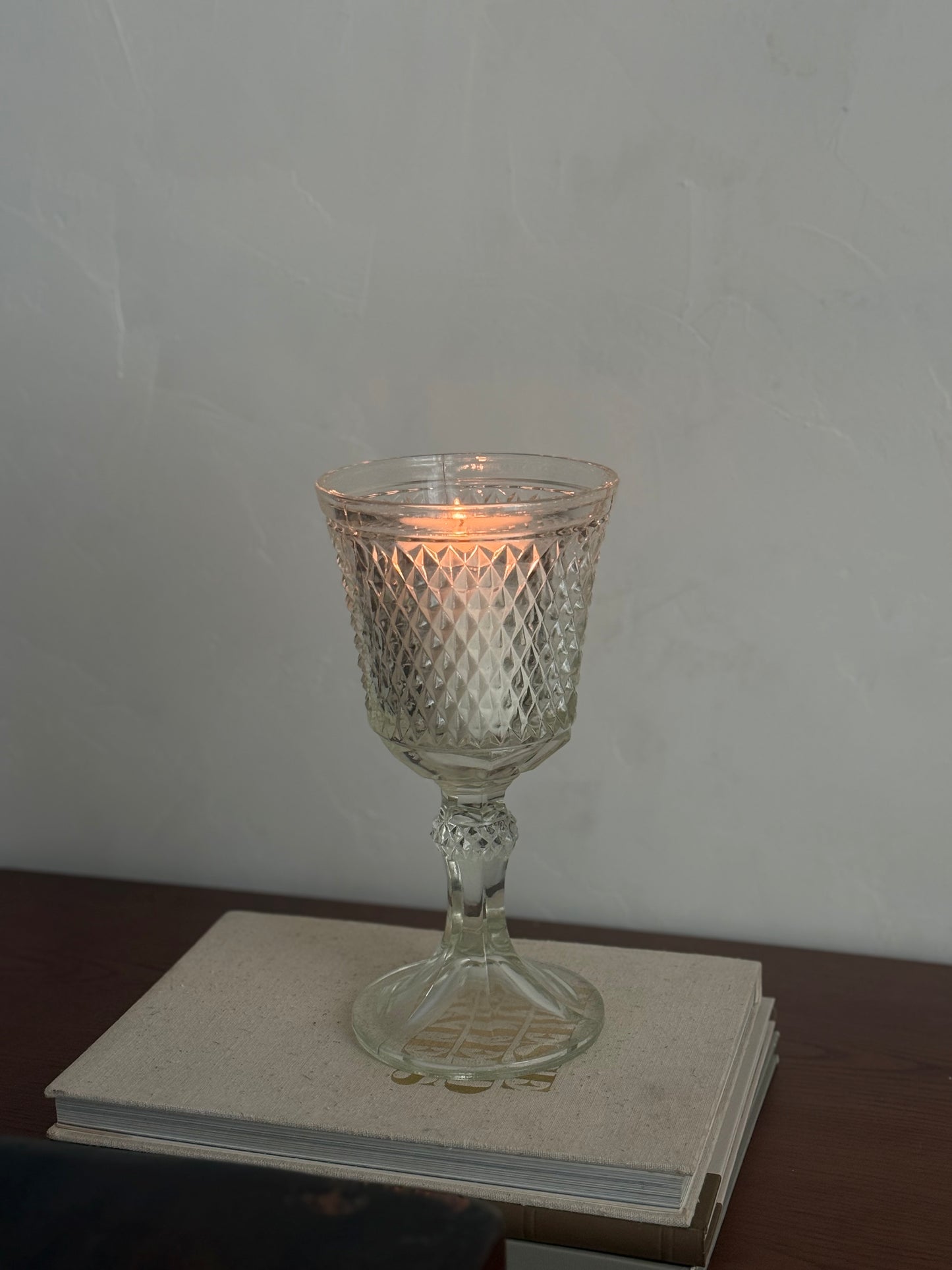 Cut Glass Hurricane