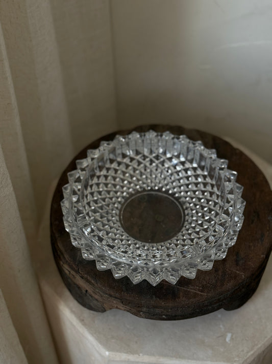 Vintage Mikasa Crystal Ashtray