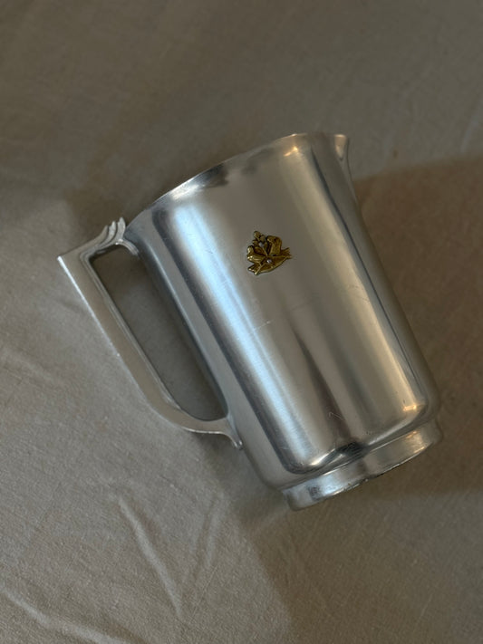 Art Deco Aluminum Pitcher