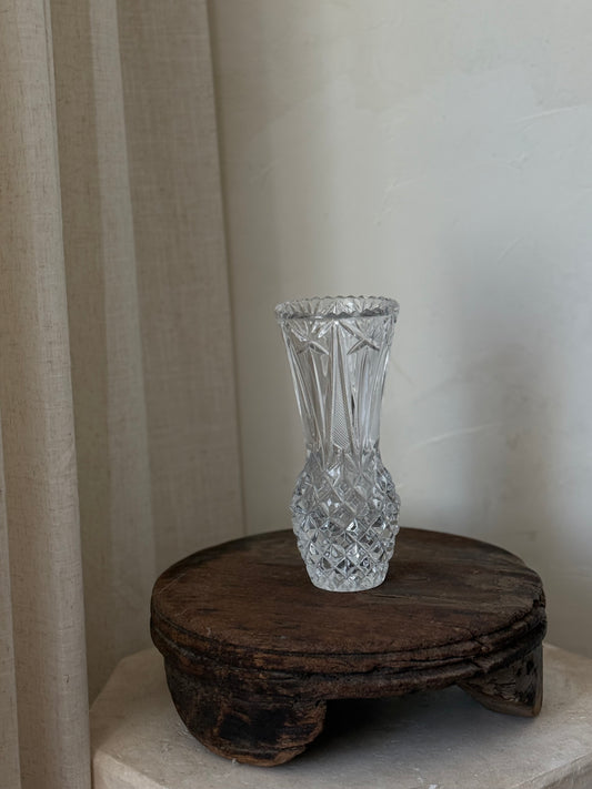 Small Crystal Vase