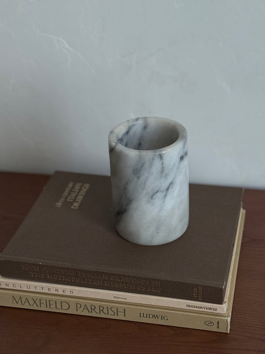Vintage Marble Canister