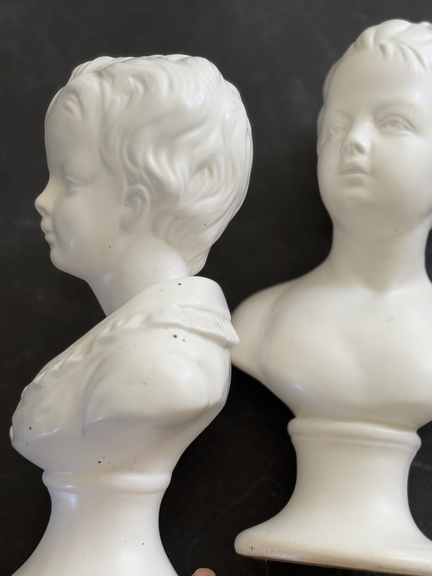 Vintage Boy & Girl Busts