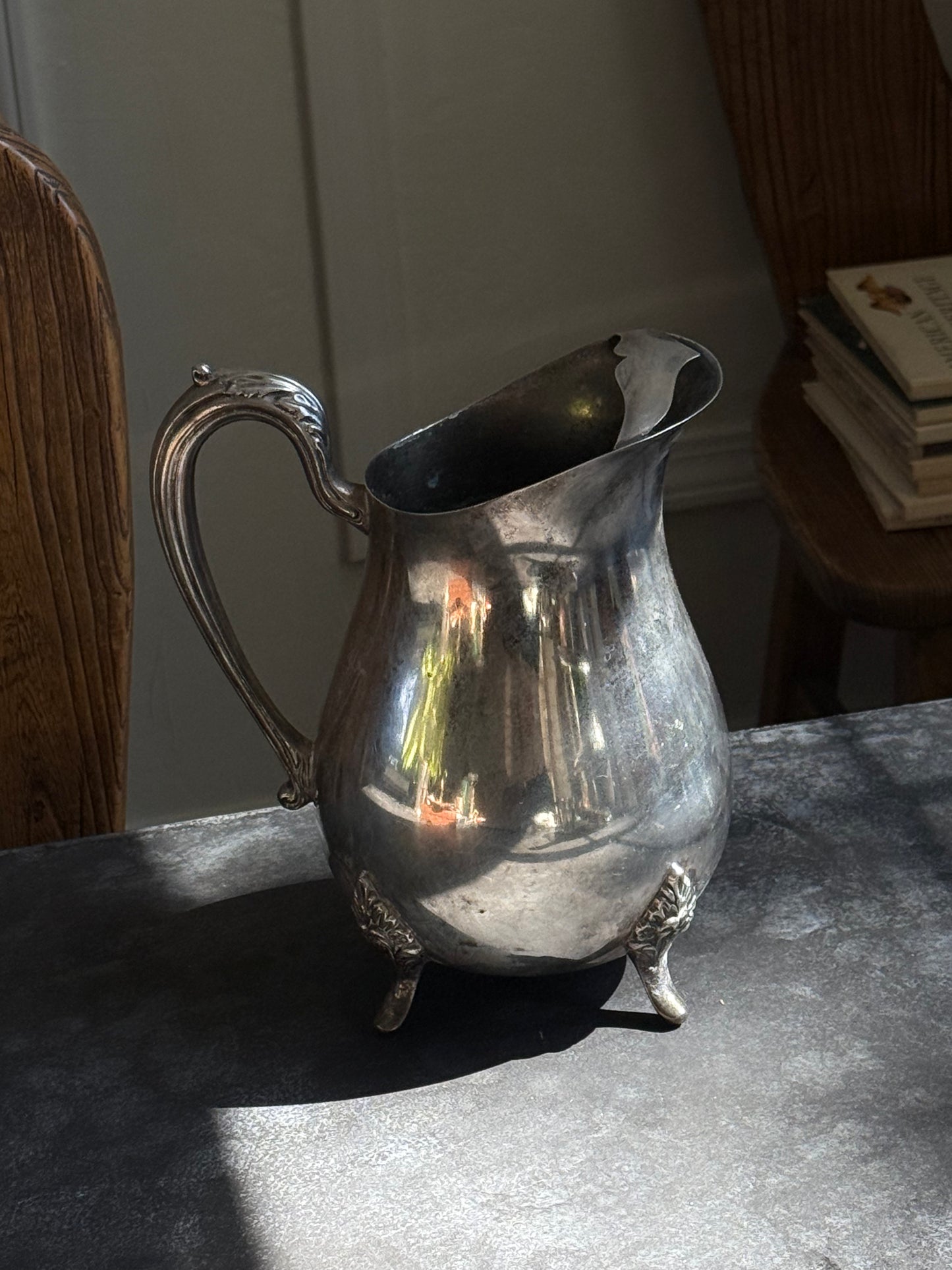 Vintage Silver Plated Pitcher