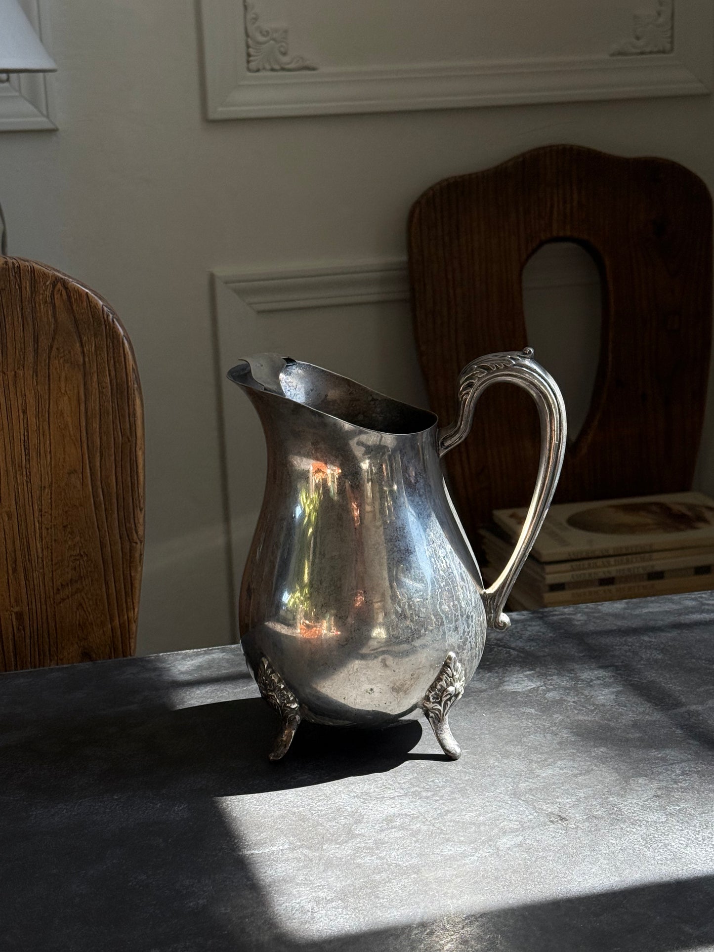 Vintage Silver Plated Pitcher